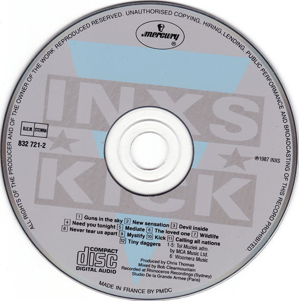 INXS - Kick (CD) - Discords.nl