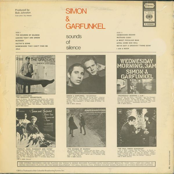 Simon & Garfunkel - Sounds Of Silence (LP Tweedehands) - Discords.nl