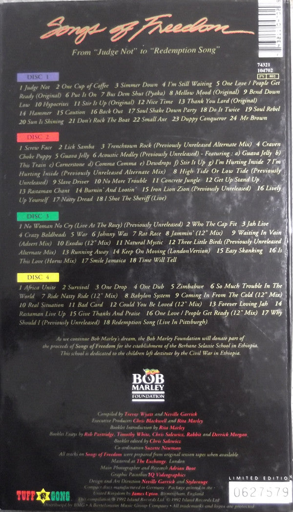 Bob Marley - Songs Of Freedom (CD Tweedehands) - Discords.nl