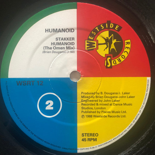 Humanoid - Stakker Humanoid (12" Tweedehands) - Discords.nl
