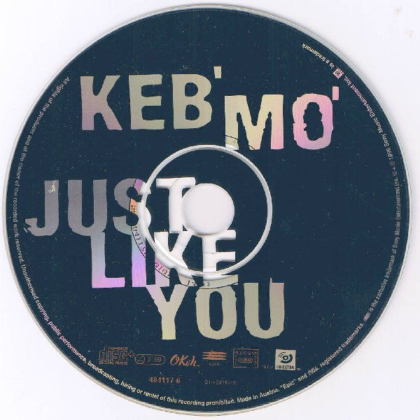 Keb' Mo' - Just Like You (CD Tweedehands) - Discords.nl