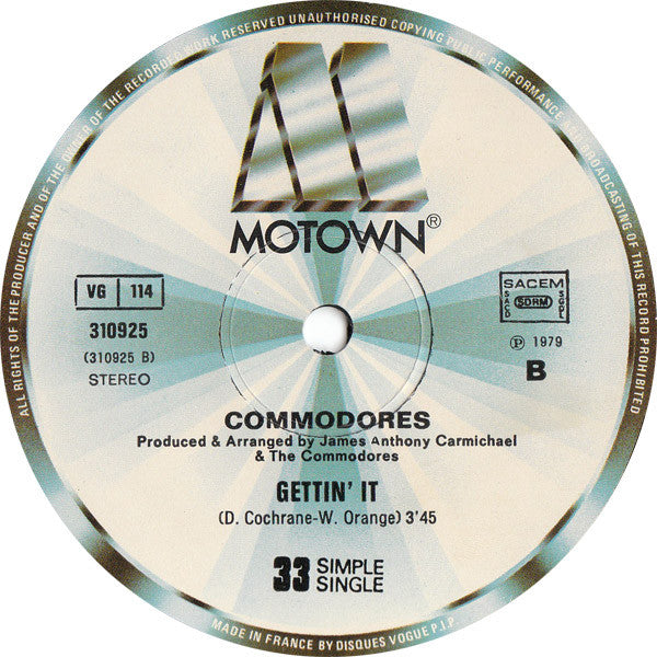 Commodores - Lady (You Bring Me Up) (12" Tweedehands) - Discords.nl