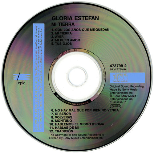 Gloria Estefan - Mi Tierra (CD Tweedehands) - Discords.nl