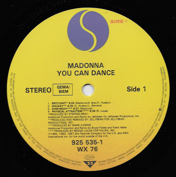 Madonna - You Can Dance (LP Tweedehands) - Discords.nl