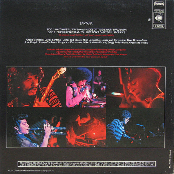 Santana - Santana (LP Tweedehands) - Discords.nl