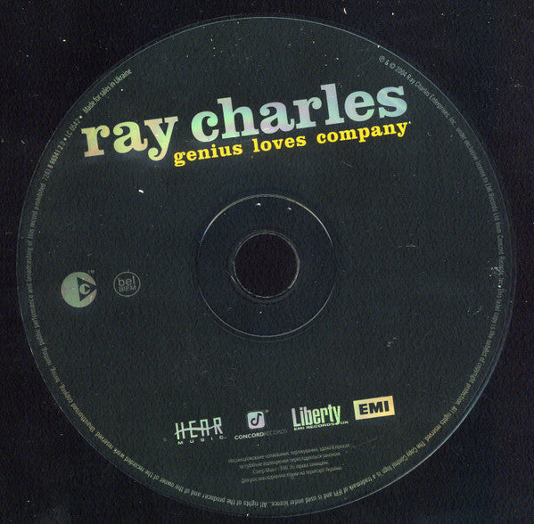 Ray Charles - Genius Loves Company (CD) - Discords.nl