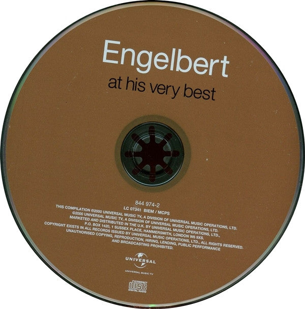 Engelbert Humperdinck - At His Very Best (CD) - Discords.nl