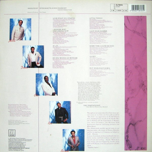 Temptations, The - Together Again (LP Tweedehands) - Discords.nl