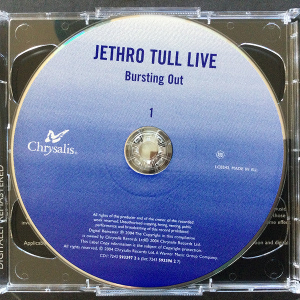 Jethro Tull - Live - Bursting Out (CD) - Discords.nl