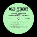 Various - Louisiana Cajun Music Volume 1: First Recordings - The 1920's (LP Tweedehands) - Discords.nl