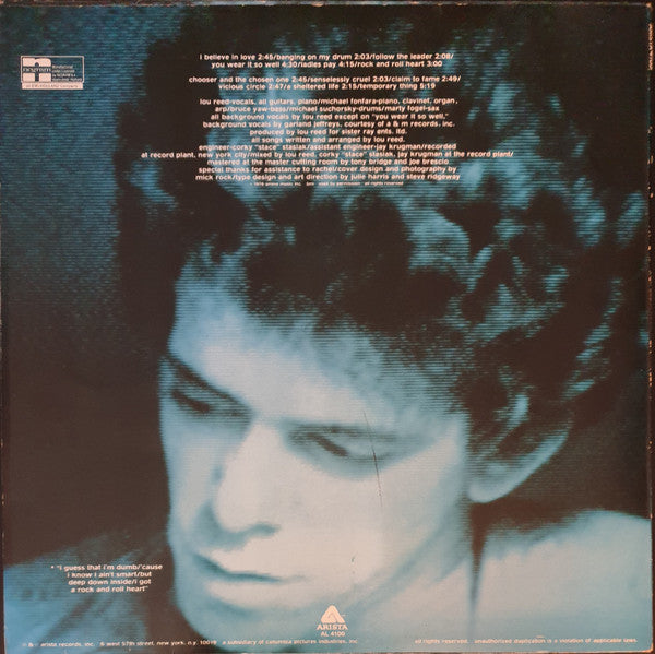 Lou Reed - Rock And Roll Heart (LP Tweedehands) - Discords.nl