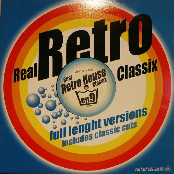 Various - Real Retro House Classix EP 9 (12" Tweedehands) - Discords.nl
