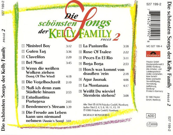 Kelly Family, The - Die Schönsten Songs Der Kelly Familly (Folge 2) (CD Tweedehands) - Discords.nl