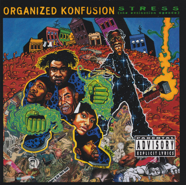 Organized Konfusion - Stress (The Extinction Agenda) (CD Tweedehands) - Discords.nl