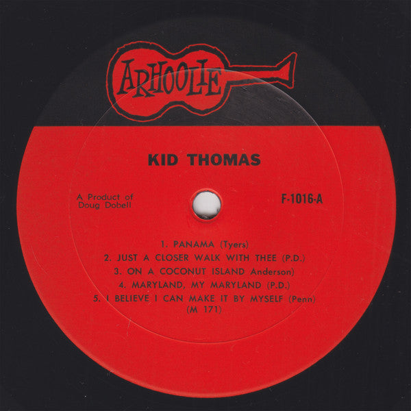 Kid Thomas And His Creole Jazz Band - Kid Thomas (LP Tweedehands) - Discords.nl