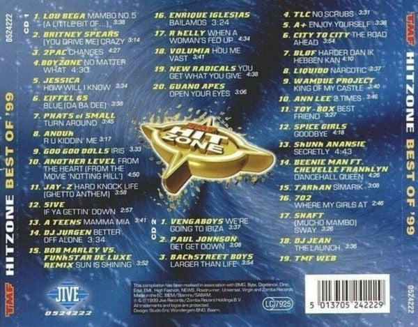 Various - TMF Hitzone Best Of '99 (CD Tweedehands) - Discords.nl