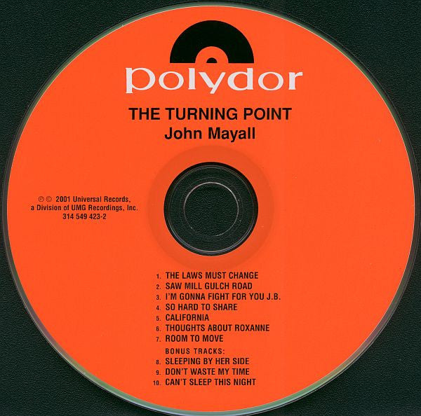 John Mayall - The Turning Point (CD) - Discords.nl