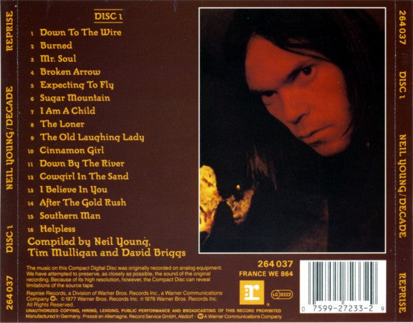 Neil Young - Decade (CD Tweedehands) - Discords.nl