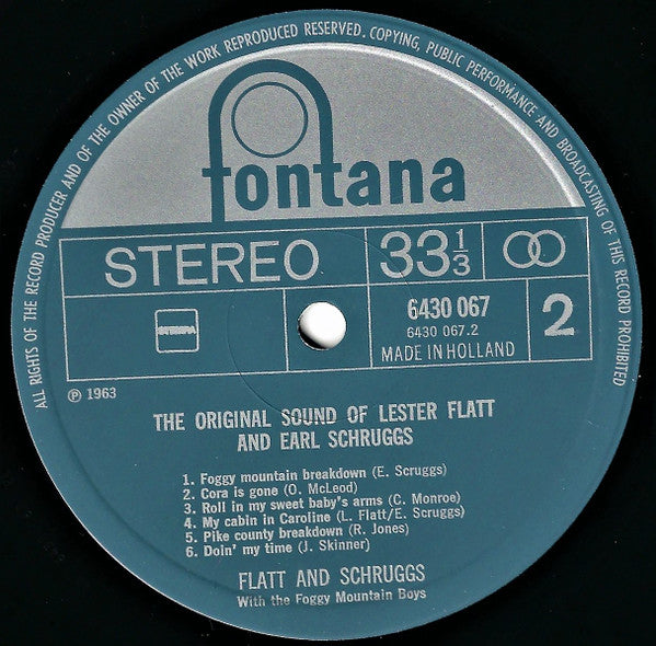 Flatt & Scruggs - The Original Sound (LP Tweedehands) - Discords.nl