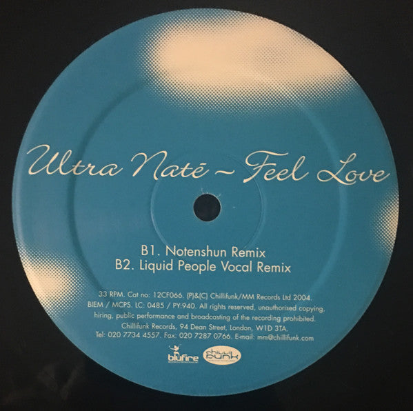 Ultra Naté - Feel Love (12" Tweedehands) - Discords.nl