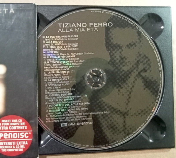 Tiziano Ferro - Alla Mia Età (CD Tweedehands) - Discords.nl
