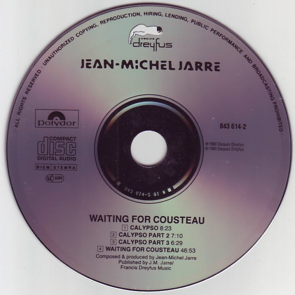 Jean-Michel Jarre - Waiting For Cousteau (CD Tweedehands) - Discords.nl