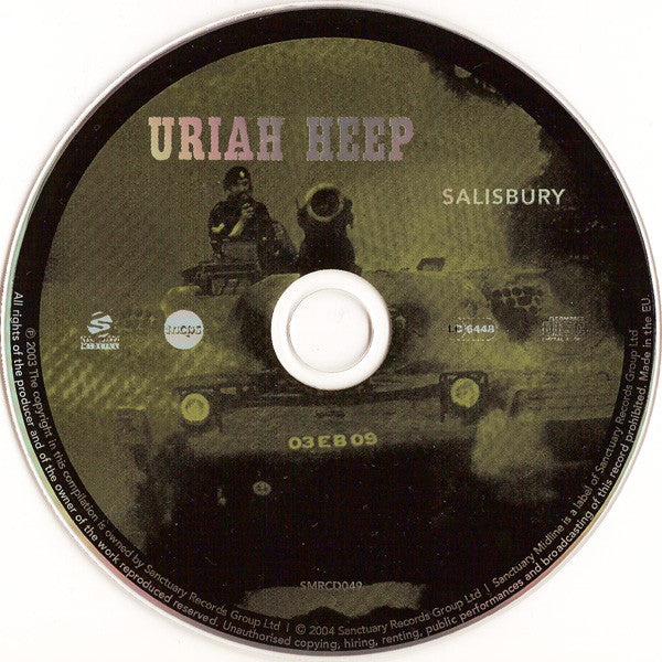 Uriah Heep - Salisbury (CD) - Discords.nl
