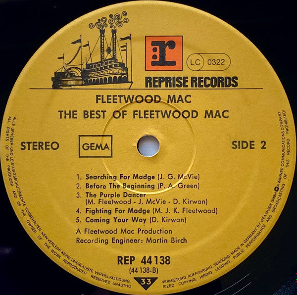 Fleetwood Mac - The Best Of Fleetwood Mac (LP Tweedehands) - Discords.nl