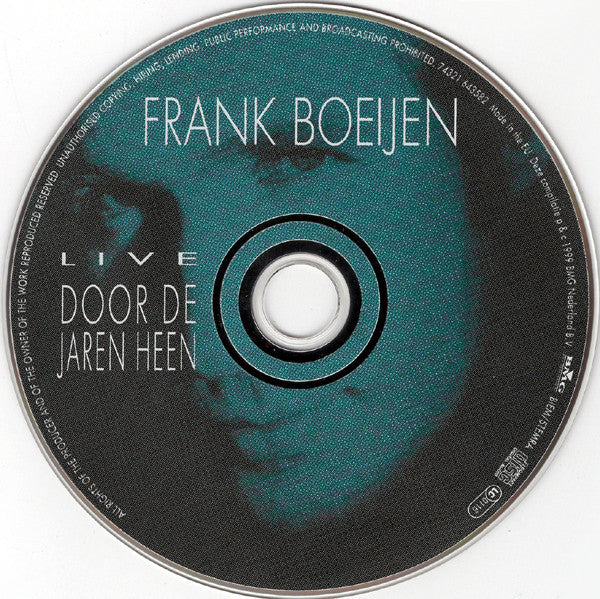 Frank Boeijen - Live - Door De Jaren Heen (CD Tweedehands) - Discords.nl