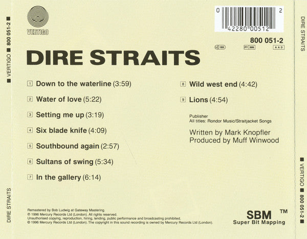 Dire Straits - Dire Straits (CD Tweedehands) - Discords.nl