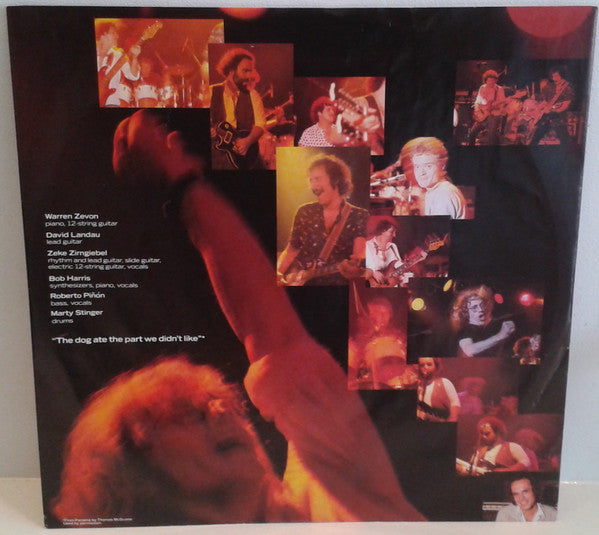 Warren Zevon - Stand In The Fire (LP Tweedehands) - Discords.nl