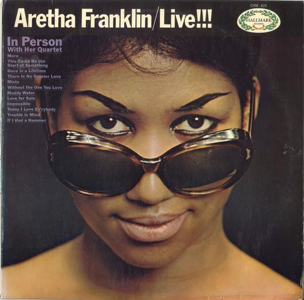Aretha Franklin - Live!!! (In Person With Her Quartet) (LP Tweedehands) - Discords.nl