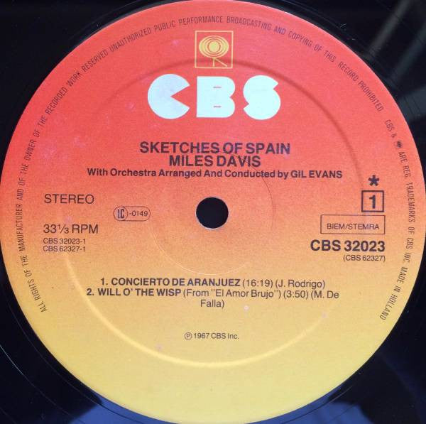 Miles Davis - Sketches Of Spain (LP Tweedehands) - Discords.nl