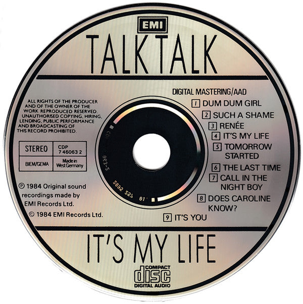 Talk Talk - It's My Life (CD Tweedehands) - Discords.nl