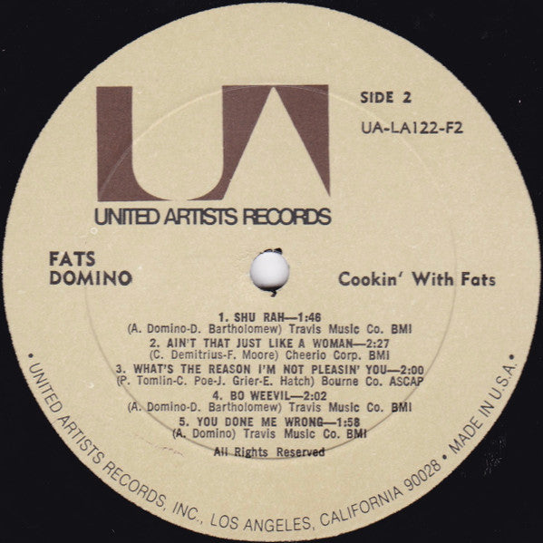 Fats Domino - Cookin' With Fats (LP Tweedehands) - Discords.nl