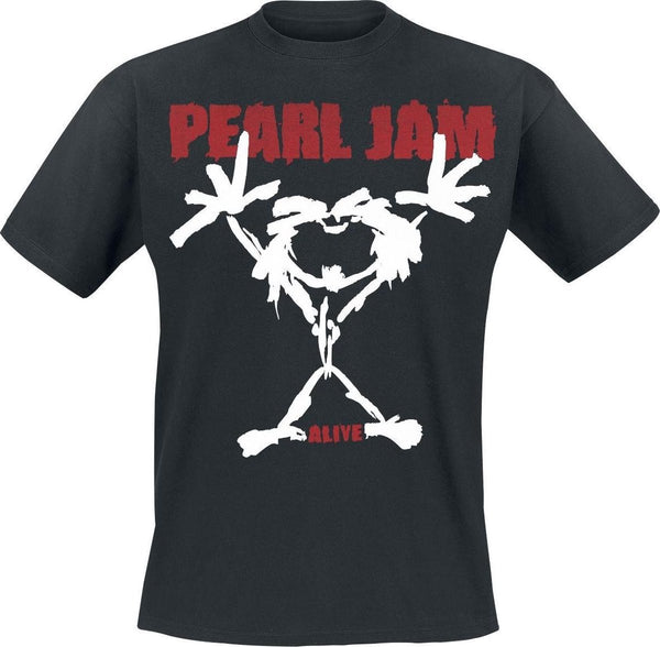 Pearl Jam -T-Shirt - Stickman - Discords.nl