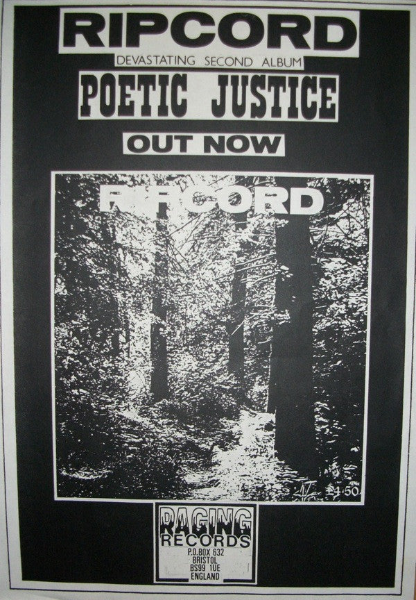 Ripcord - Poetic Justice (LP Tweedehands) - Discords.nl
