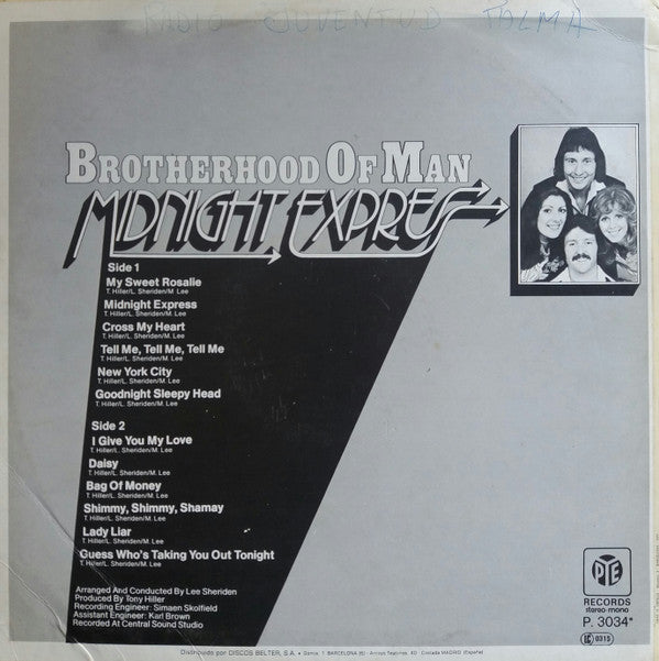 Brotherhood Of Man - Midnight Express (LP Tweedehands) - Discords.nl