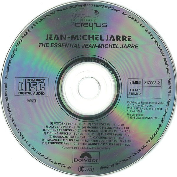 Jean-Michel Jarre - The Essential Jean-Michel Jarre (CD Tweedehands) - Discords.nl