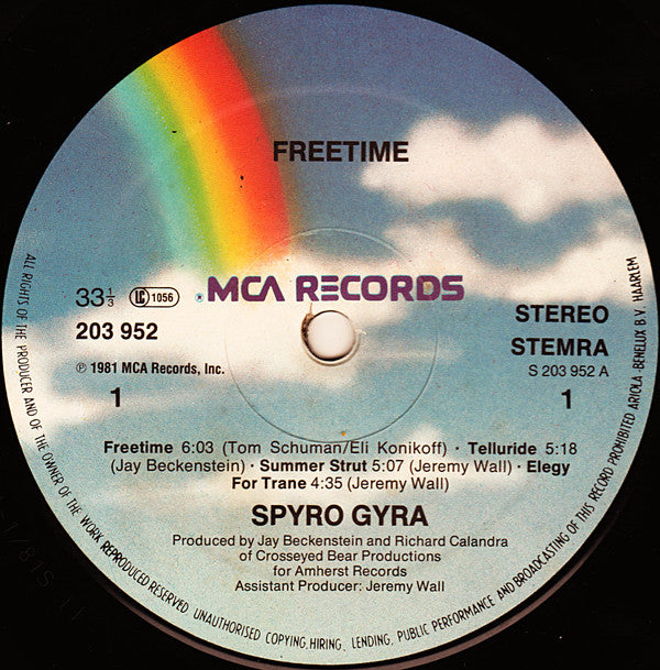 Spyro Gyra - Freetime (LP Tweedehands) - Discords.nl