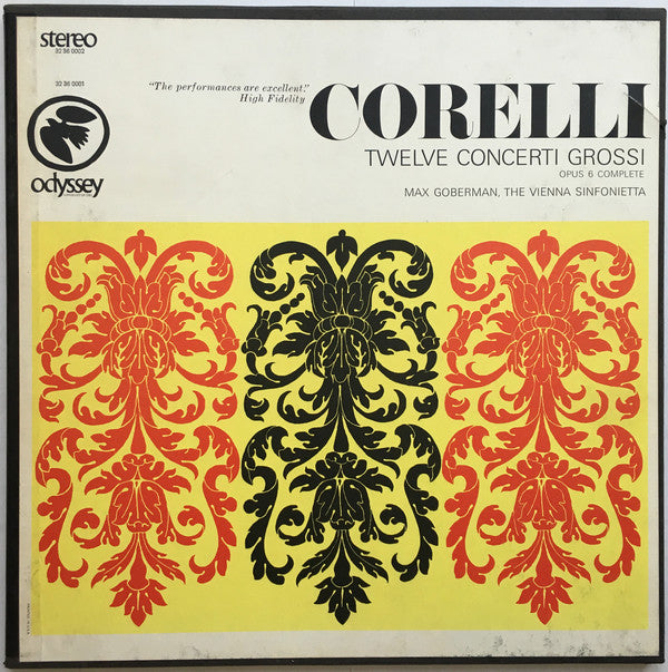 Arcangelo Corelli, Max Goberman, Vienna Sinfonietta, The - Twelve Concerti Grossi, Opus 6 Complete (Box Tweedehands) - Discords.nl