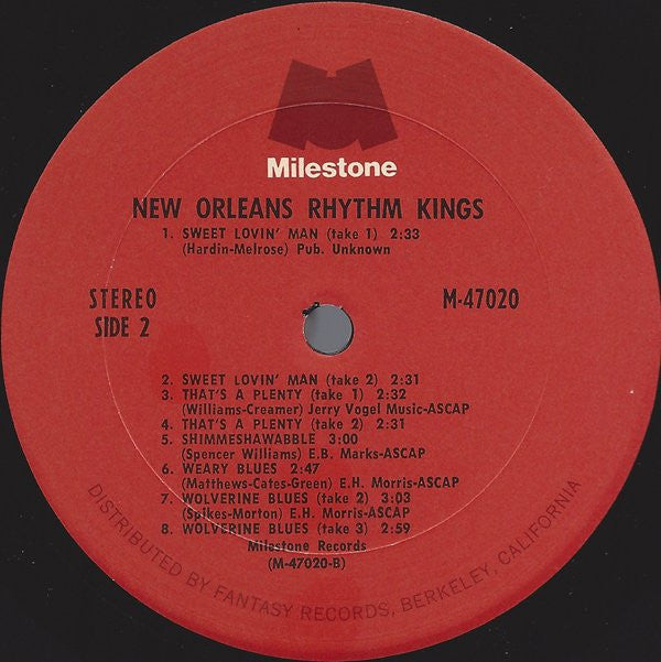 New Orleans Rhythm Kings - New Orleans Rhythm Kings (LP Tweedehands) - Discords.nl