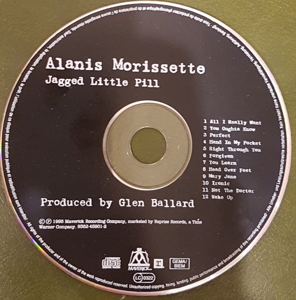 Alanis Morissette - Jagged Little Pill (CD) - Discords.nl