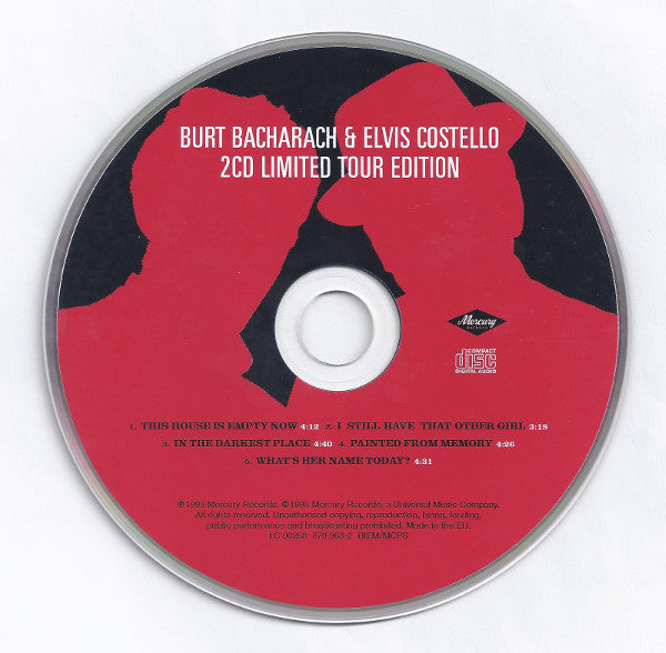 Elvis Costello With Burt Bacharach - Painted From Memory (CD) - Discords.nl