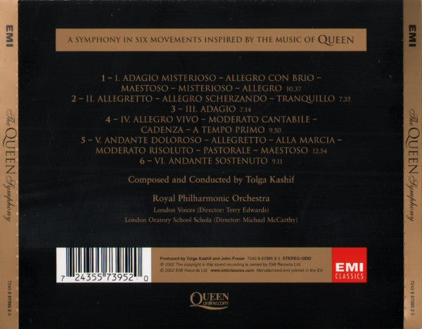 Royal Philharmonic Orchestra, The, Tolga Kashif - The Queen Symphony (CD Tweedehands) - Discords.nl