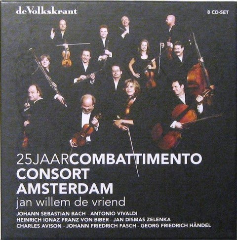 Combattimento Consort Amsterdam, Jan Willem de Vriend - 25JAAR Combattimento Consort Amsterdam (CD) - Discords.nl