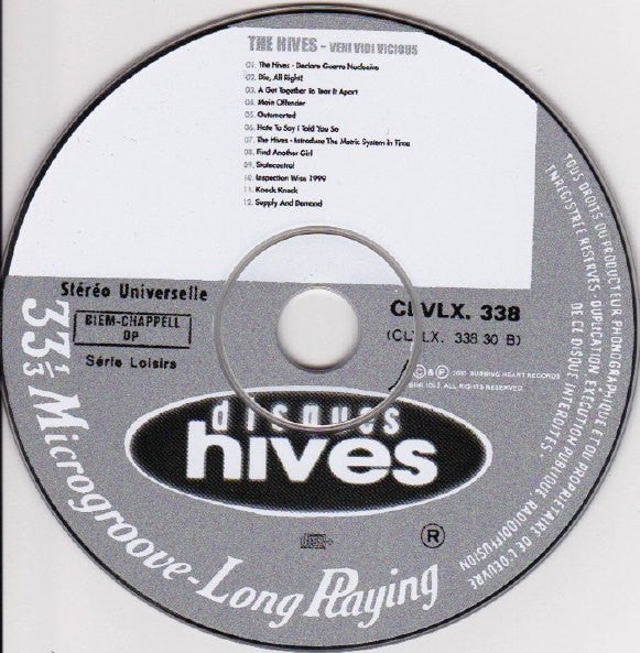 Hives, The - Veni Vidi Vicious (CD) - Discords.nl