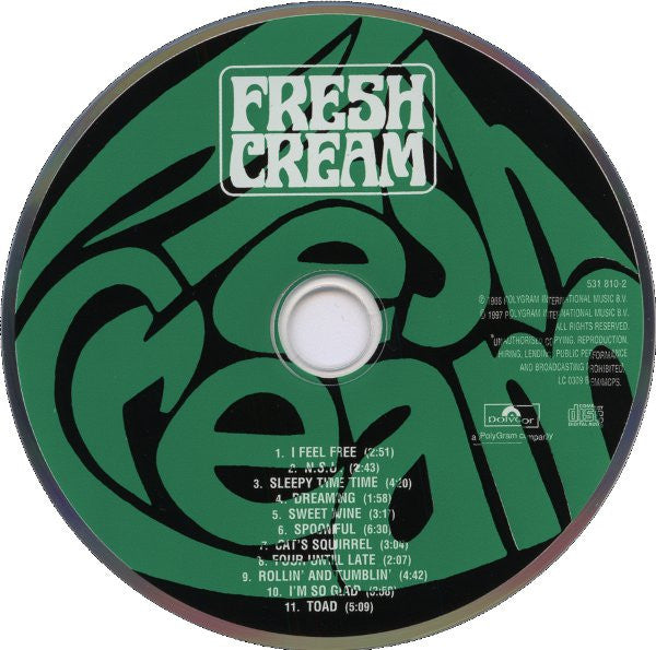 Cream - Fresh Cream (CD) - Discords.nl