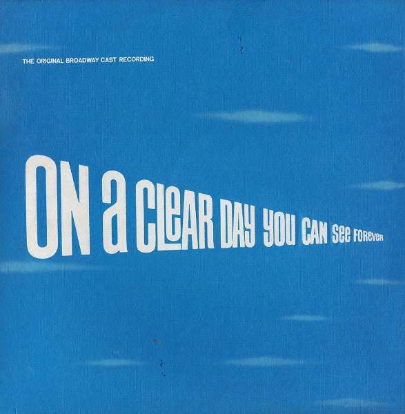 Barbara Harris (2) And John Cullum - On A Clear Day You Can See Forever (Original Broadway Cast Recording) (LP Tweedehands) - Discords.nl