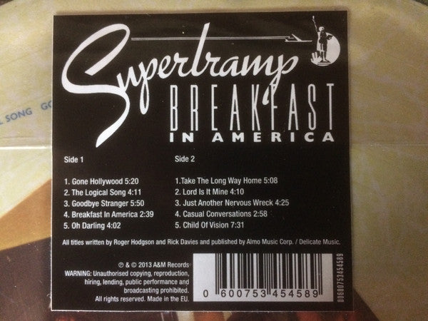Supertramp - Breakfast In America (LP) - Discords.nl